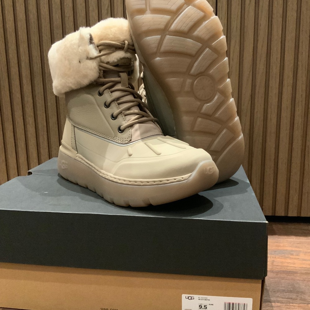 UGG® City Butte Snow Boots - Waterproof, Insulated, Leather (For Men)